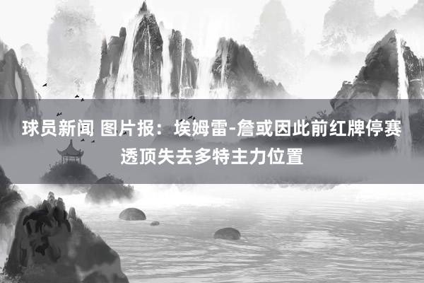 球员新闻 图片报：埃姆雷-詹或因此前红牌停赛透顶失去多特主力位置