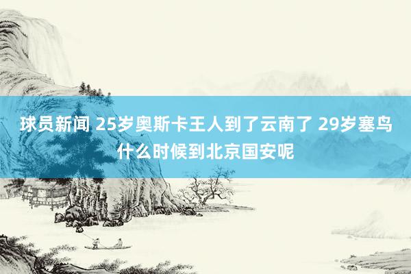 球员新闻 25岁奥斯卡王人到了云南了 29岁塞鸟什么时候到北京国安呢